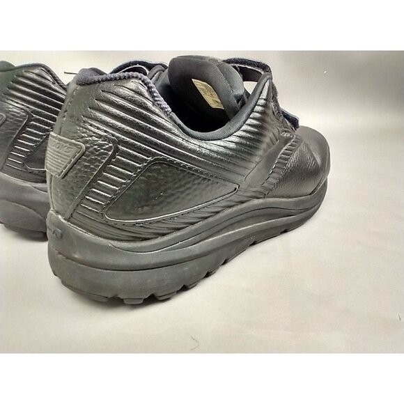 Brooks Addiction Shoes Walking Leather Work Mens 10 2E Wide Vasyli Orthotics - Picture 16 of 16